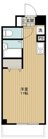 シルバームーンビルの物件間取画像