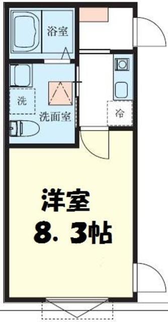 アノンテラス枡形の物件間取画像