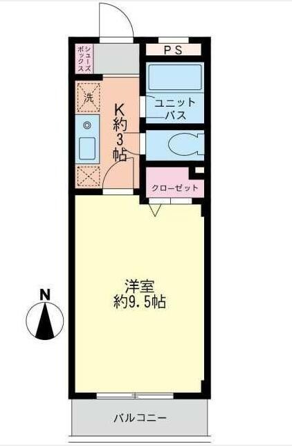 アーク登戸の物件間取画像