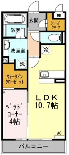 マリアエレナの物件間取画像