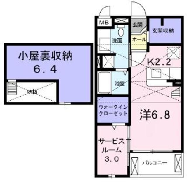 プリメーラの物件間取画像