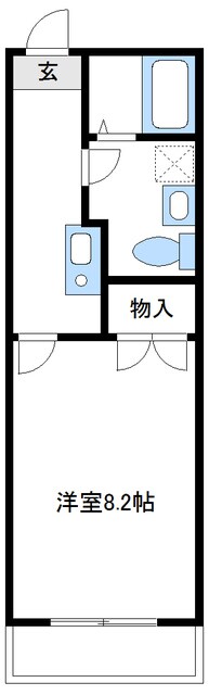 シェモア伊勢原の物件間取画像