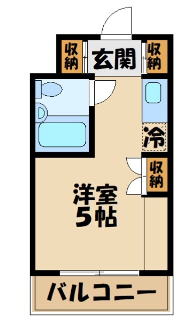 エスペラントの物件間取画像