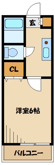 ランドペアハイムB棟の物件間取画像