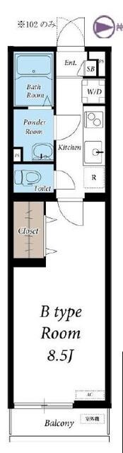 リブリ・プモリ 中央林間の物件間取画像