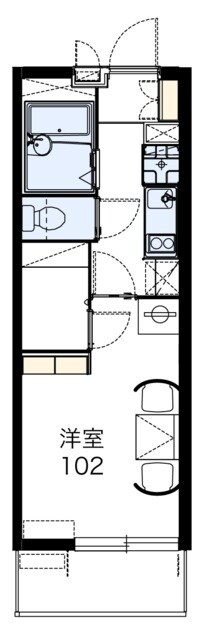 レオパレスメゾン 五月館の物件間取画像