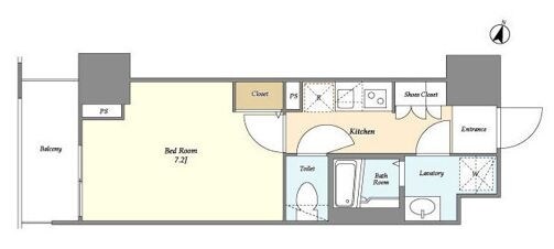 BPRレジデンス町田の物件間取画像
