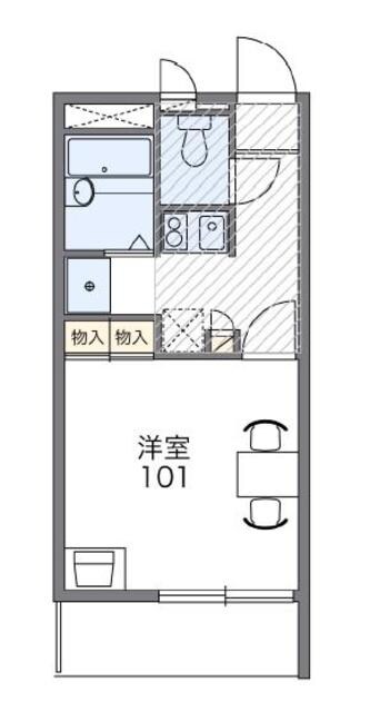 レオパレスレジデンス光丘の物件間取画像
