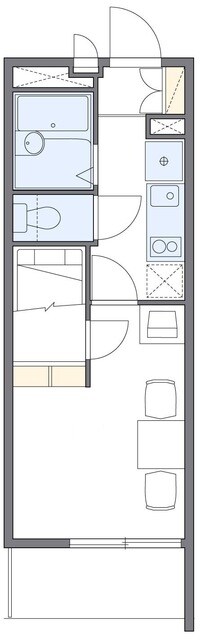 レオパレスHALの物件間取画像