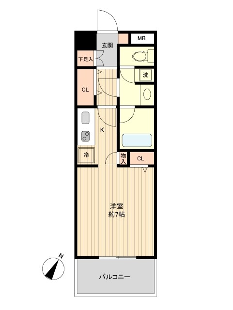 グラディート町田の物件間取画像