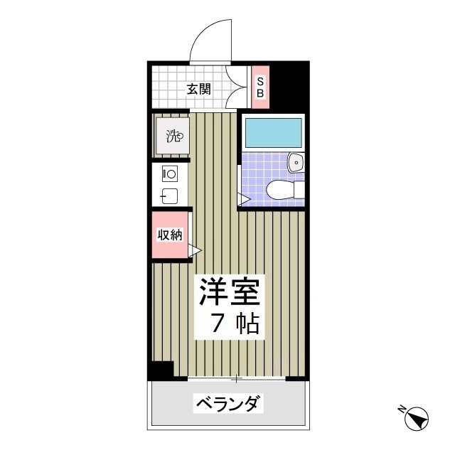 サンマールかしわ台の物件間取画像