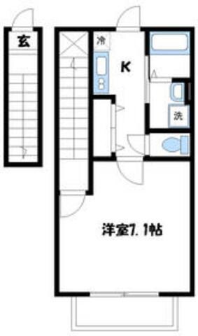 アムールYukiの物件間取画像