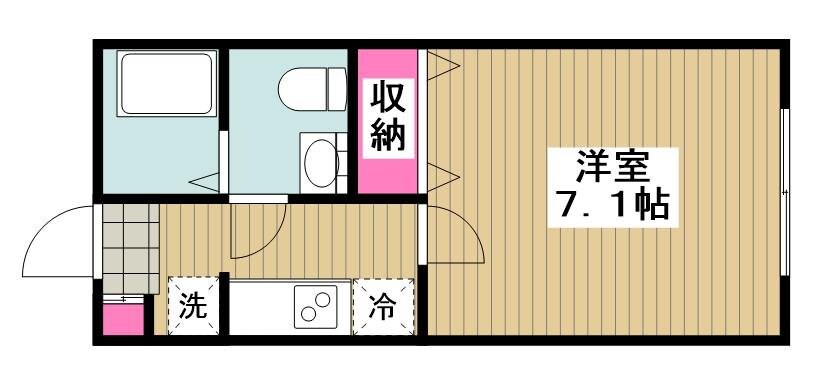 アザーレ・クオン相武台の物件間取画像