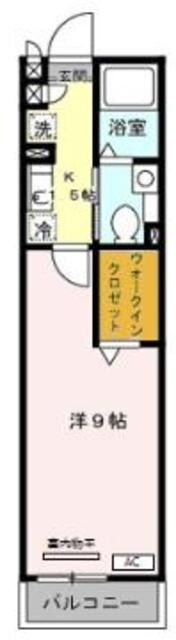 メゾンヴェルデの物件間取画像