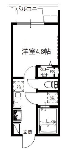メルディア相武台2丁目の物件間取画像