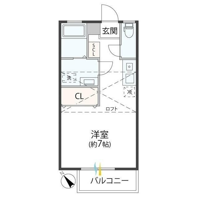 ペリセの物件間取画像