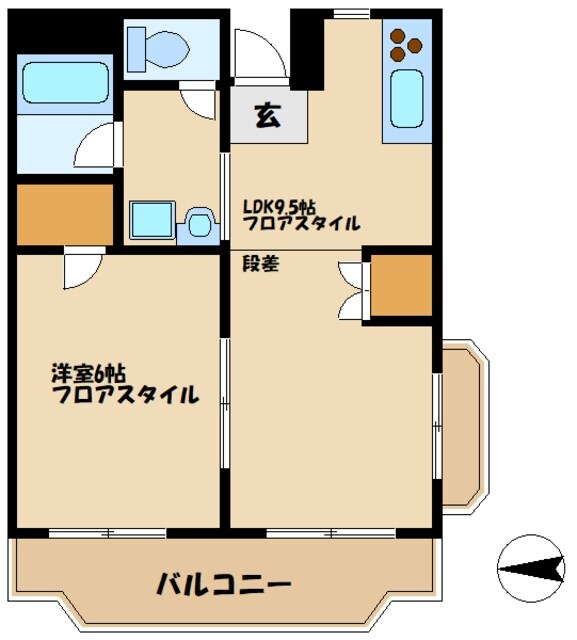 グリーンプラザ御園 3号棟の物件間取画像