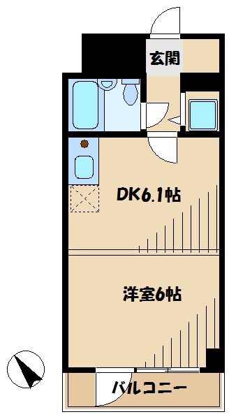 ナルセガオカマンションの物件間取画像