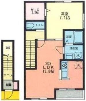 フィカーサ セレッソの物件間取画像