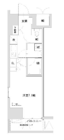 TLRレジデンス町田の物件間取画像