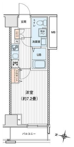 BPRレジデンス町田の物件間取画像