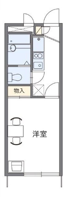 レオパレスドリームの物件間取画像