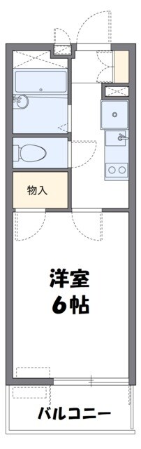 レオパレス光沙の物件間取画像
