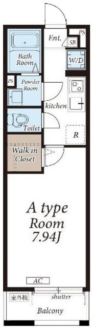 グレイス大和の物件間取画像