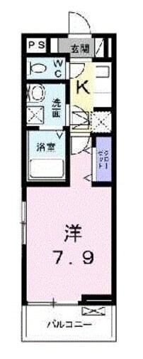 ラ フォレスタ ツルマキの物件間取画像
