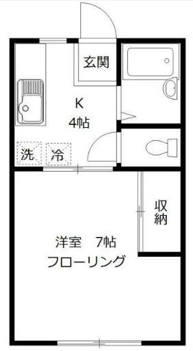 パークハイツの物件間取画像