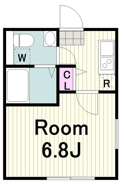 リバティヒルズの物件間取画像