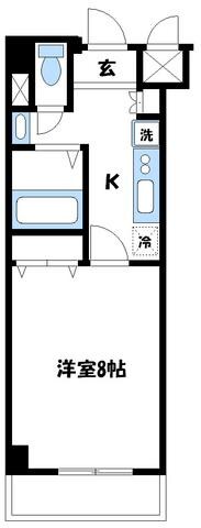グランヴァンウエストヴィル町田の物件間取画像