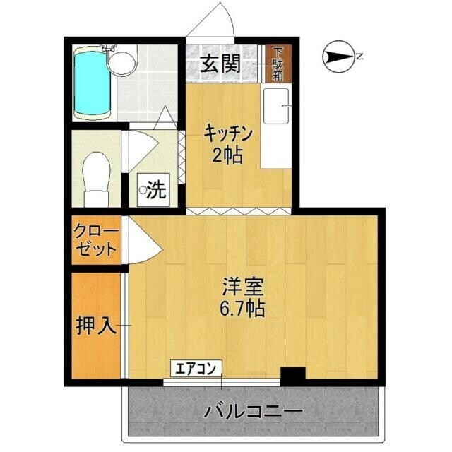 ファミール鈴木の物件間取画像