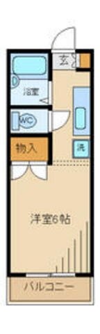 セゾンドゥーの物件間取画像