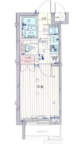 ルーブル溝の口弐番館の物件間取画像