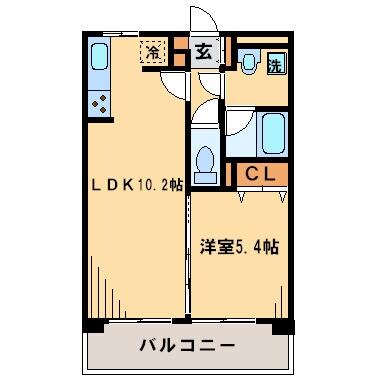 ブランネージュ多摩川の物件間取画像