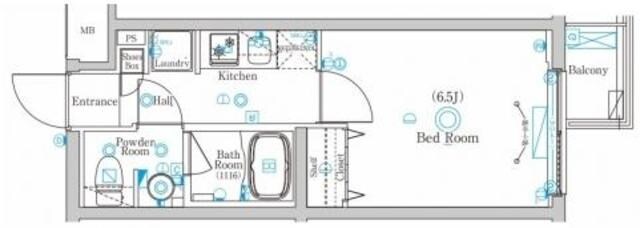 ラフィスタ鷺沼 南棟の物件間取画像
