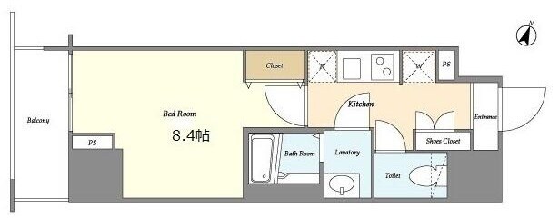 BPRレジデンス町田の物件間取画像