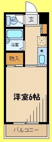 ラベンダー仙川 の物件間取画像