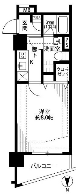 プレール・ドゥーク永福町の物件間取画像