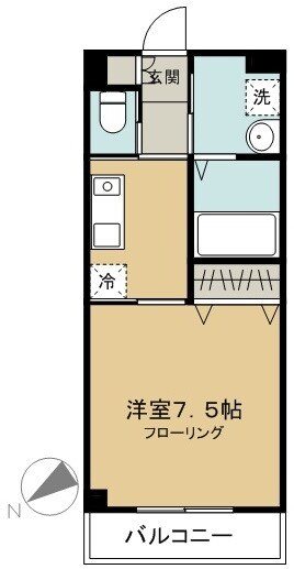 RESPECT THREEの物件間取画像