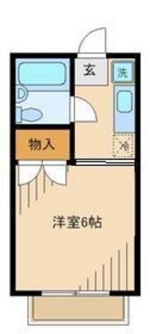 パークハイツ中島Iの物件間取画像