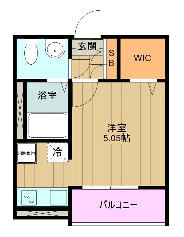 Nプラス八王子の物件間取画像