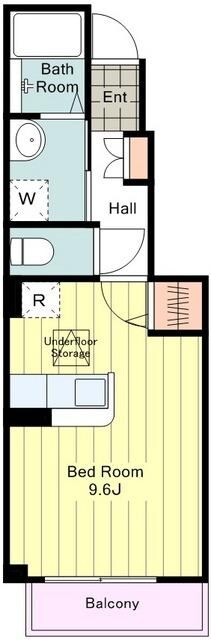 ポジターノの物件間取画像