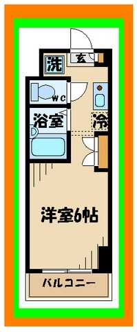 サンヴェール府中の物件間取画像