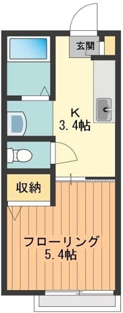 ヘルシオンの物件間取画像