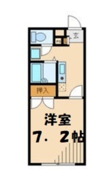 アムール 琴の物件間取画像