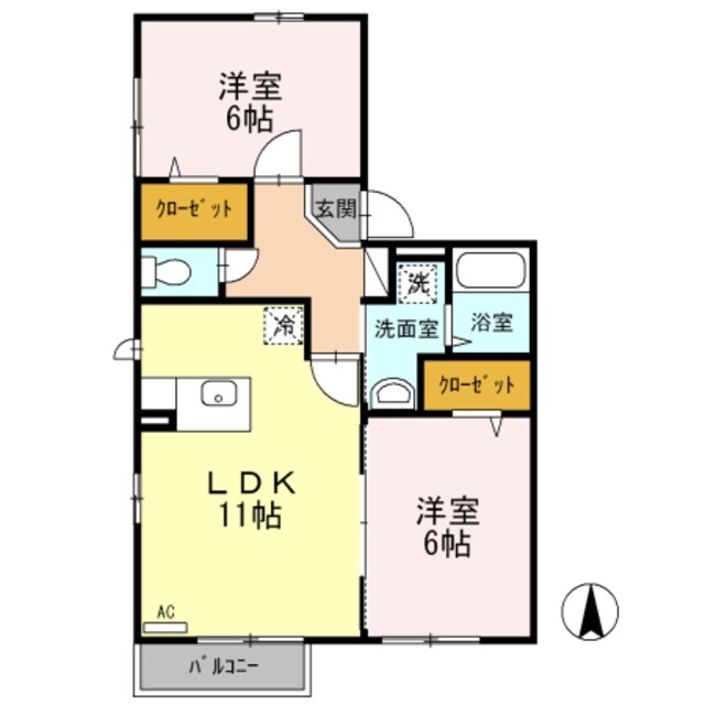 マグノリアの物件間取画像