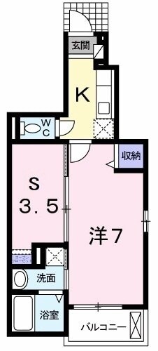 グラン シャルムの物件間取画像