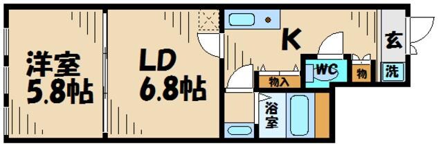 グランバリュー八王子北野の物件間取画像